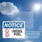 Signmission Diesel Fuel OSHA Notice Sign, Plastic, 14in W x 10in L, 2PK OS-2PACK-NS-P-1014-L-15408 - alternate 3